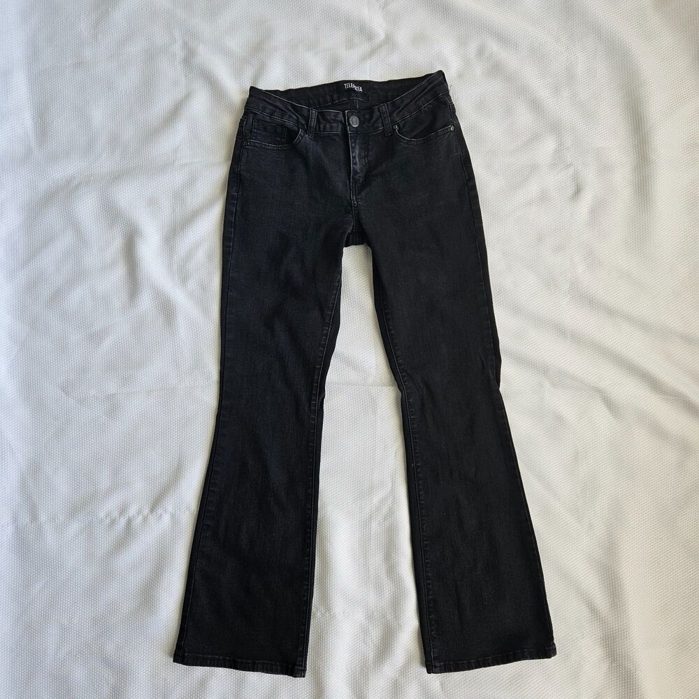Telepatia Y2K Jeans mid rise bootcut black jeans 5/27